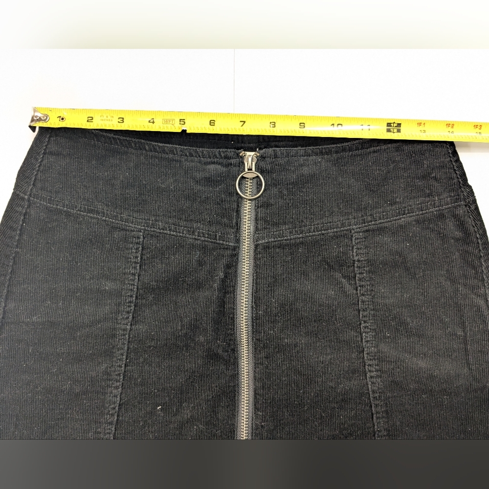 Forever 21 Black Mini Corduroy Skirt - Picture 3 of 6